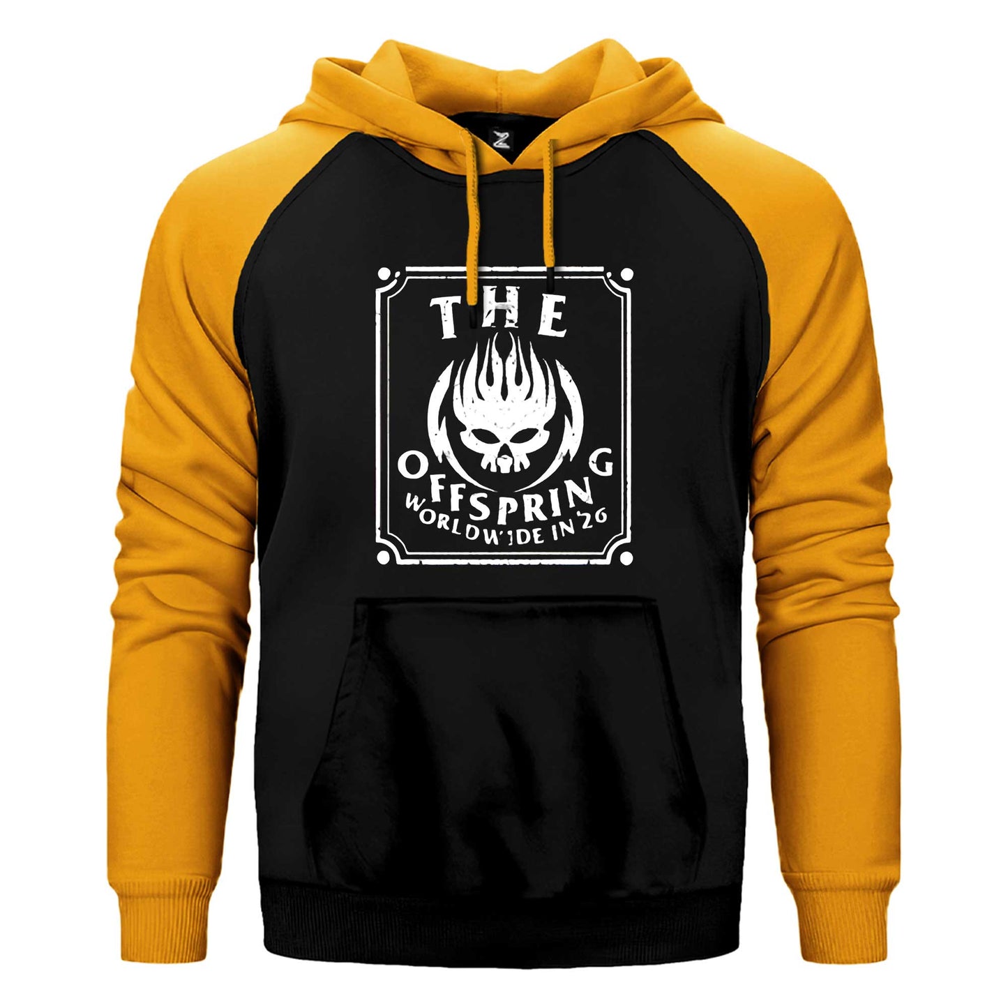 The Offspring Worldwide In '26 Çift Renk / Parçalı Reglan Kol Sweatshirt