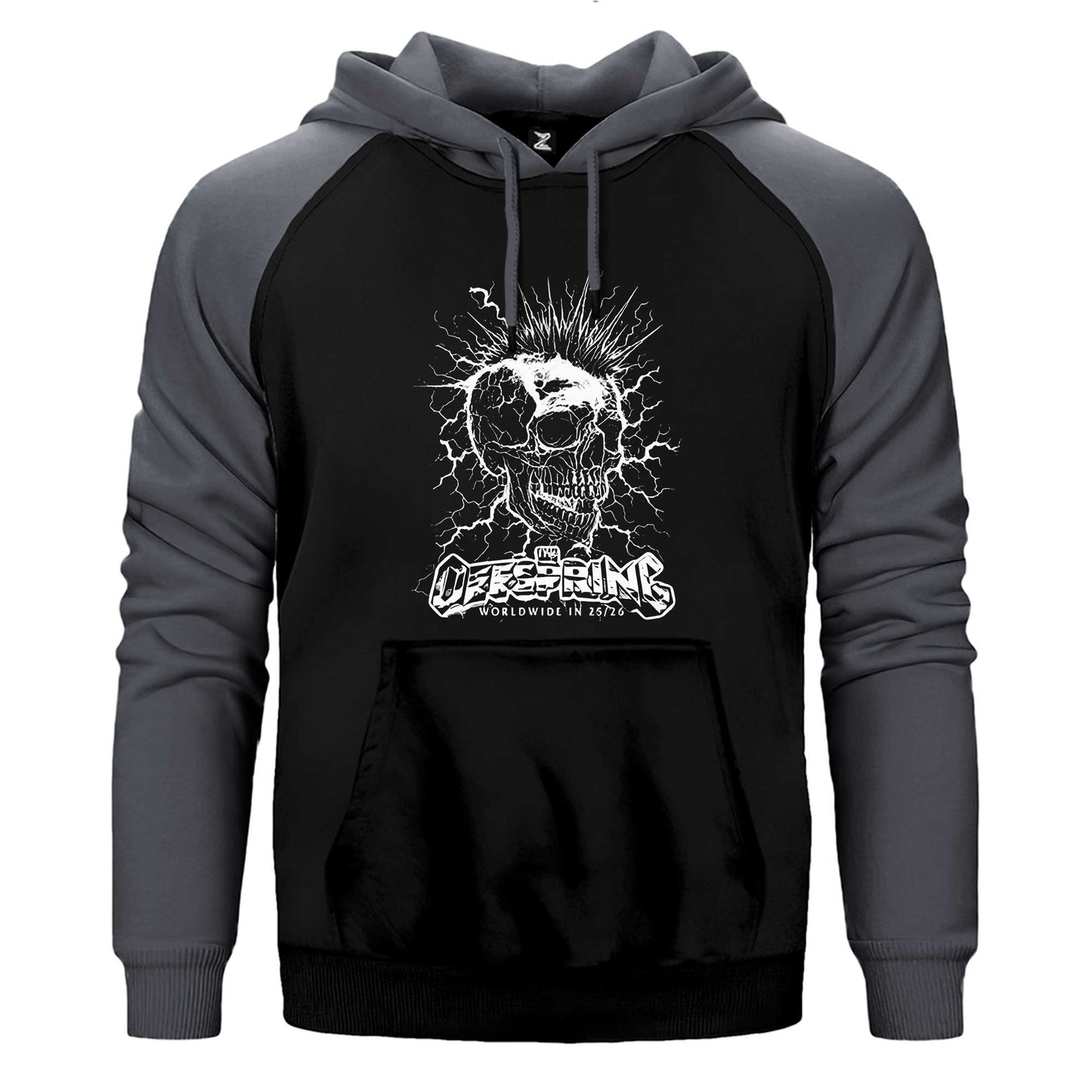 The Offspring Mohawk Çift Renk / Parçalı Reglan Kol Sweatshirt