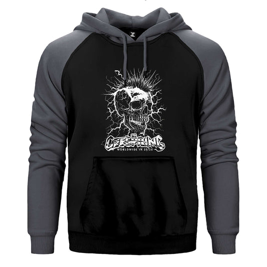 The Offspring Mohawk Çift Renk / Parçalı Reglan Kol Sweatshirt