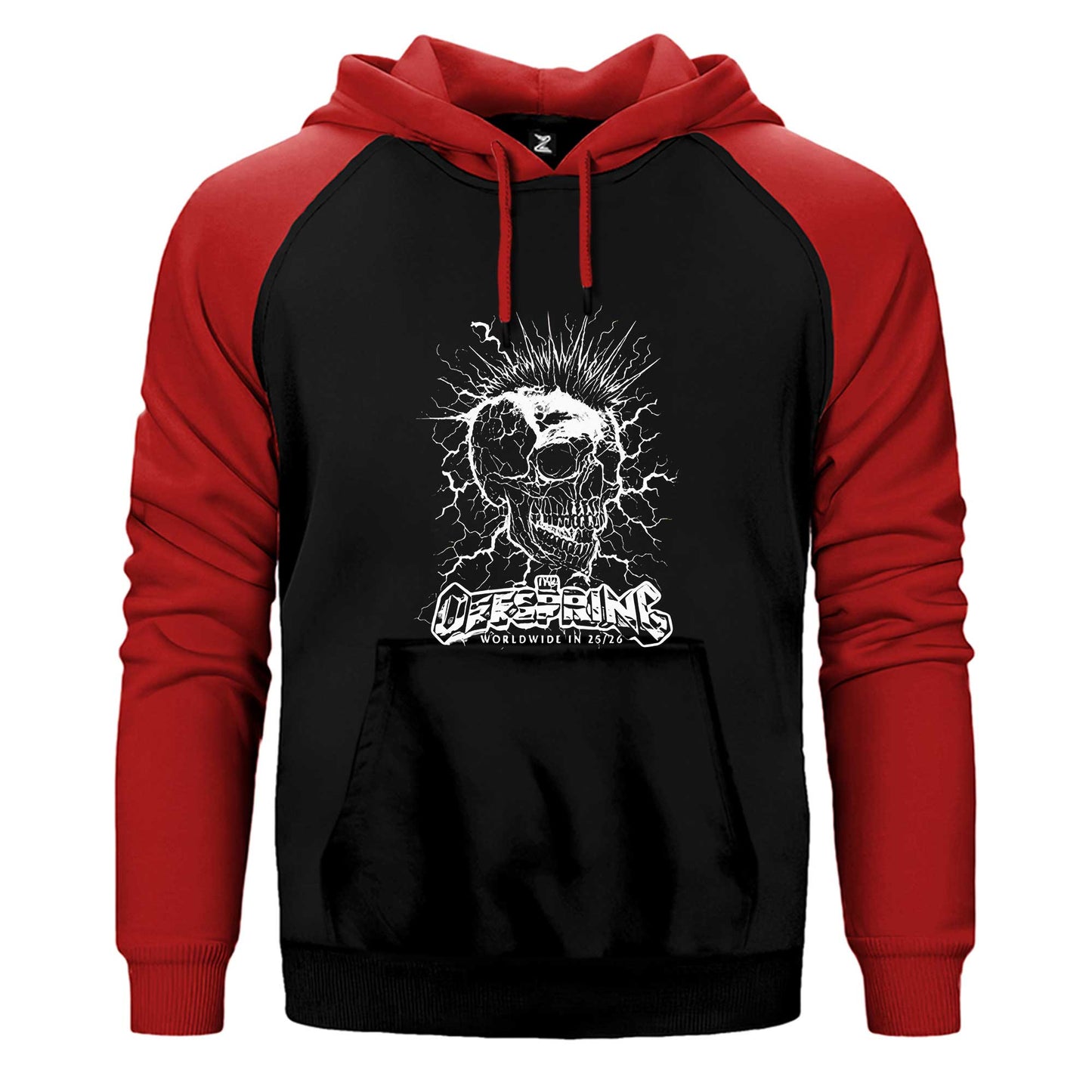 The Offspring Mohawk Çift Renk / Parçalı Reglan Kol Sweatshirt