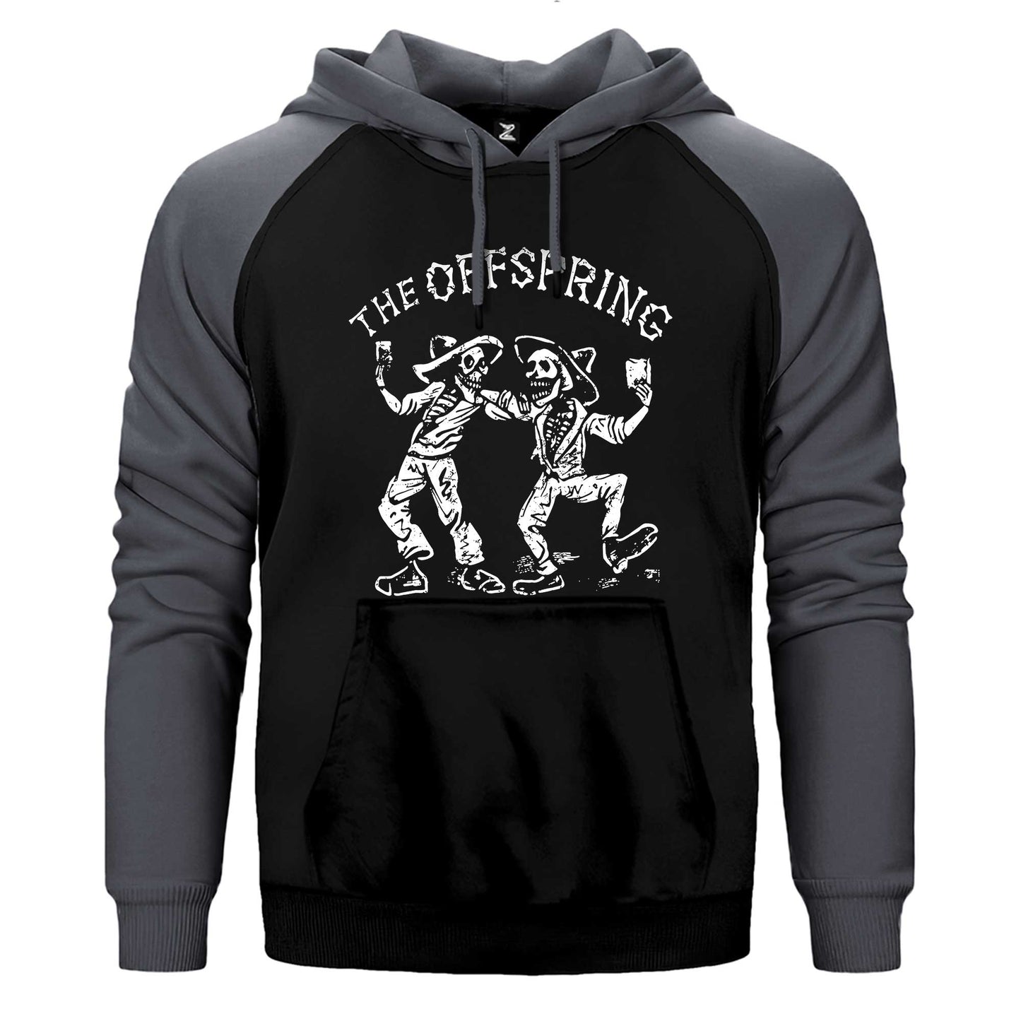 The Offspring Buddies Çift Renk / Parçalı Reglan Kol Sweatshirt