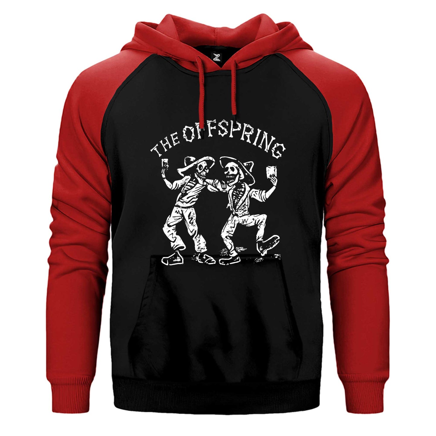 The Offspring Buddies Çift Renk / Parçalı Reglan Kol Sweatshirt