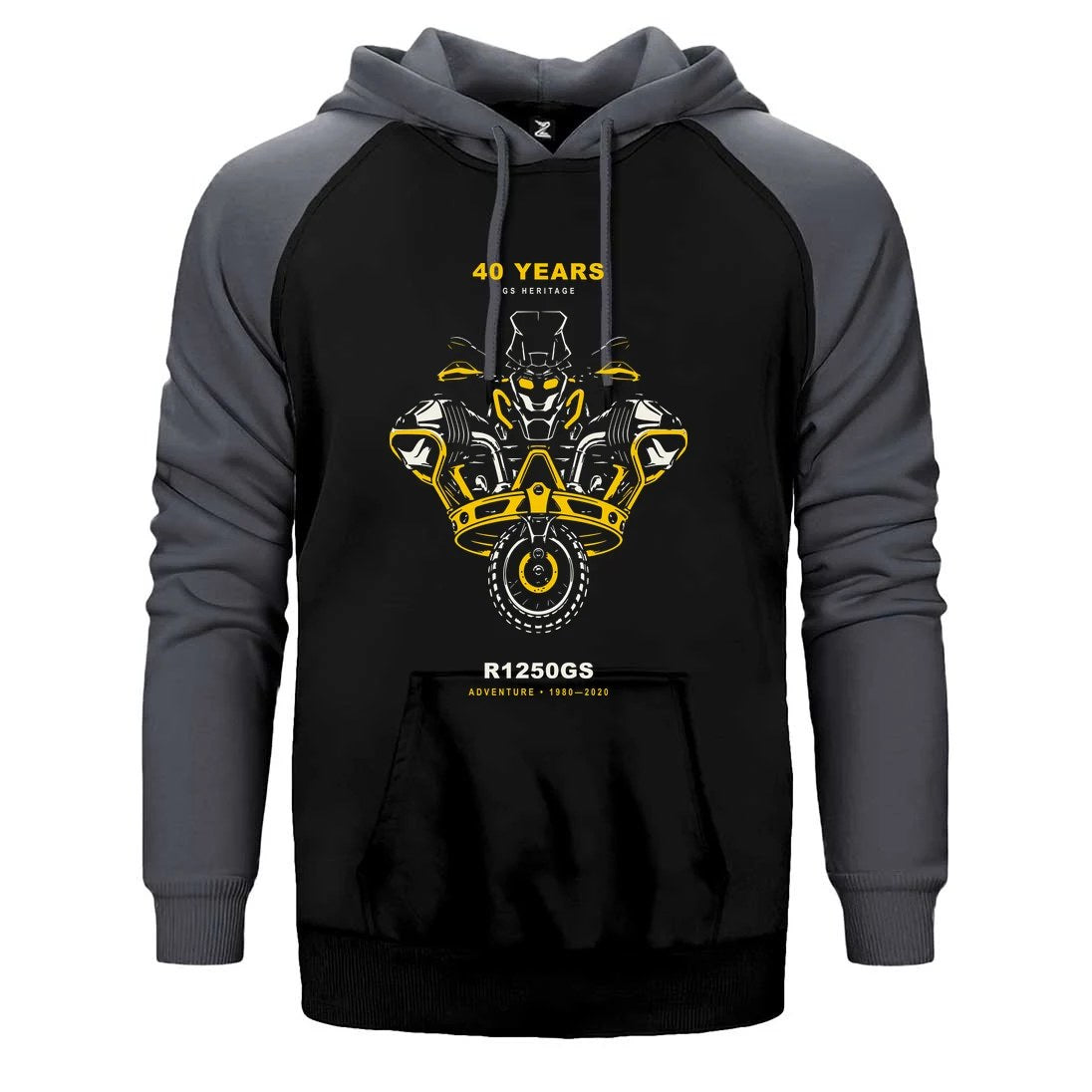 Bmw Boxer Silindir Tacı Çift Renk Reglan Kol Sweatshirt / Hoodie