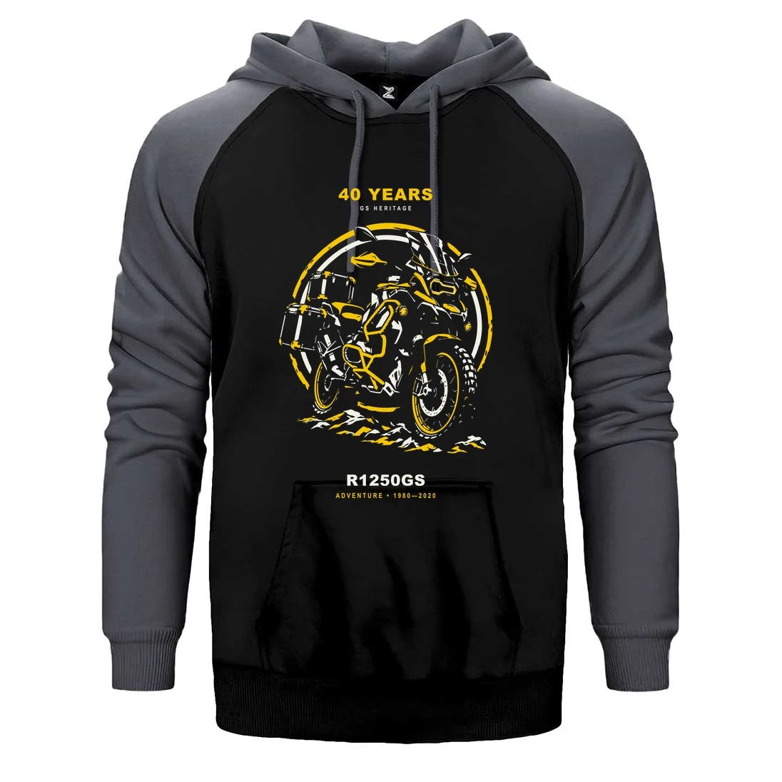 Bmw 40. Yıl Yolculuğu Çift Renk Reglan Kol Sweatshirt / Hoodie