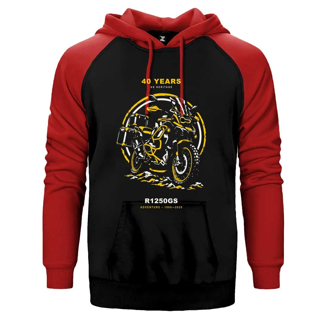 Bmw 40. Yıl Yolculuğu Çift Renk Reglan Kol Sweatshirt / Hoodie