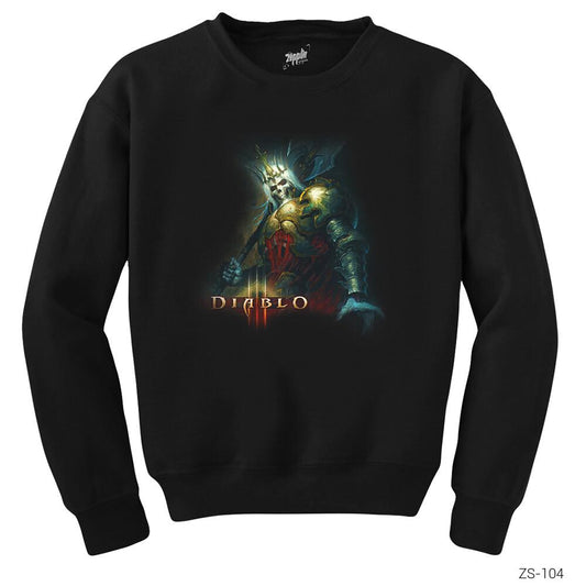 Diablo Siyah Sweatshirt