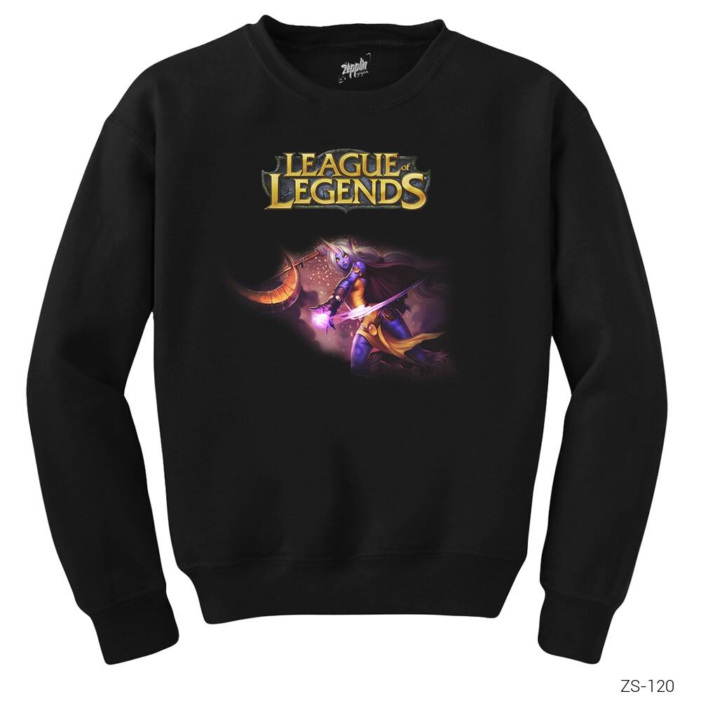 League of Legends Soraka Siyah Sweatshirt