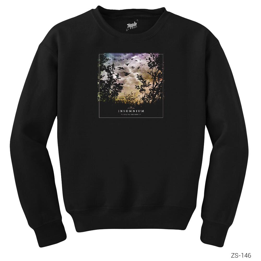 Insomnium One for Sorrow Siyah Sweatshirt