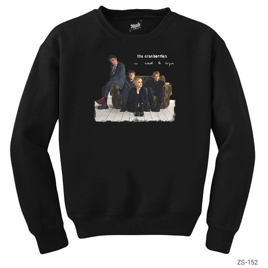 The Cranberries Group Siyah Sweatshirt