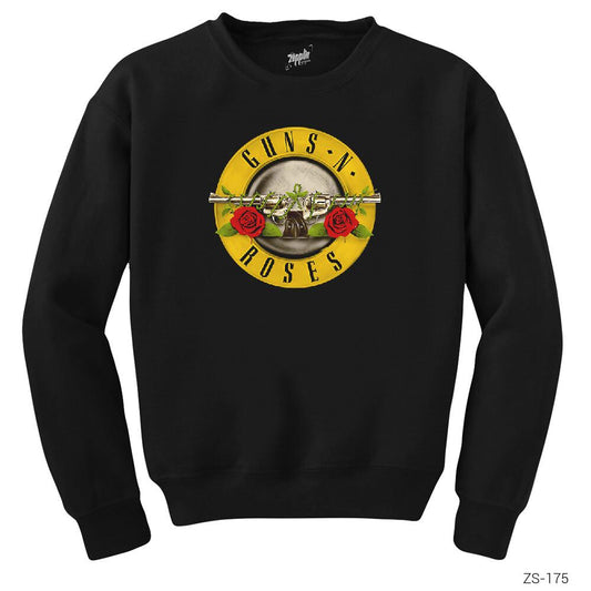 Guns n Roses Siyah Sweatshirt