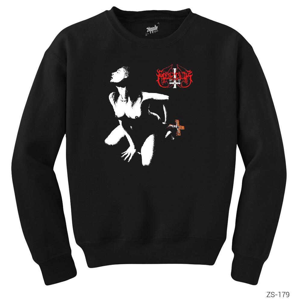 Marduk Siyah Sweatshirt