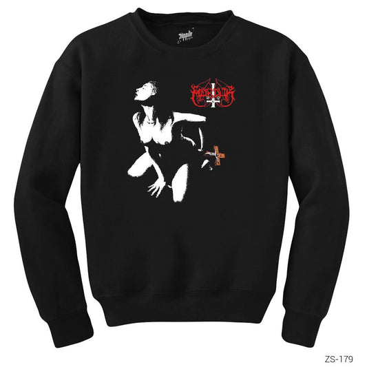 Marduk Siyah Sweatshirt