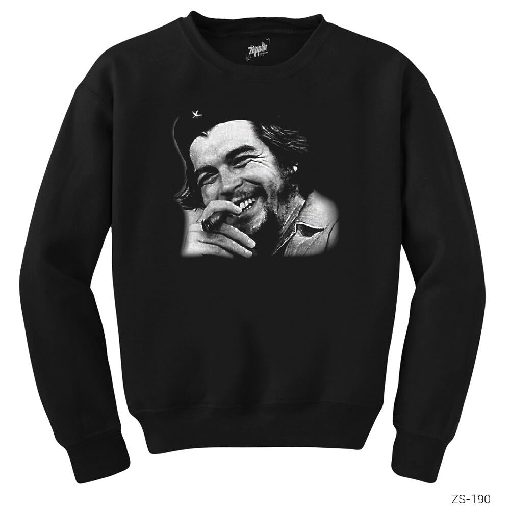 Che Guevara Siyah Sweatshirt