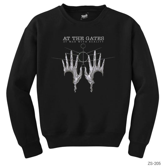 At The Gates Siyah Sweatshirt