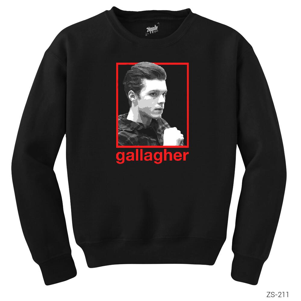 Shameless Gallagher Siyah Sweatshirt