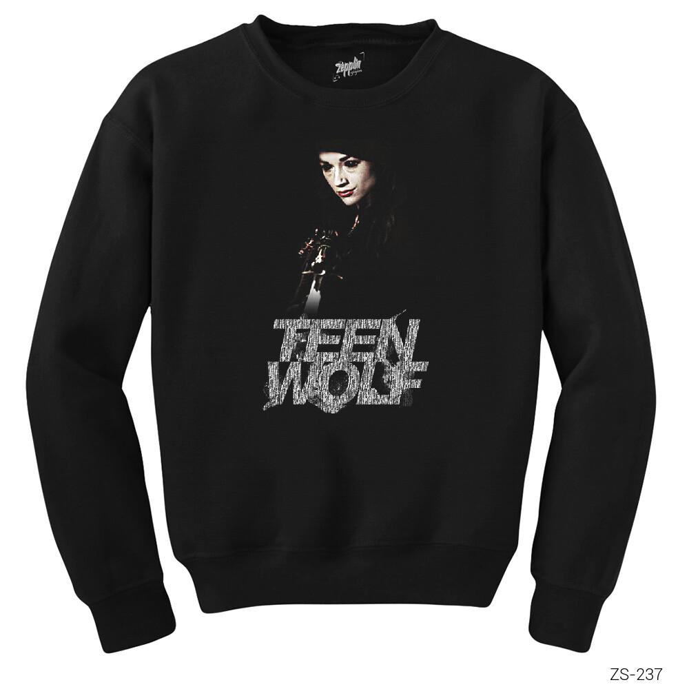Teen Wolf Allison Siyah Sweatshirt