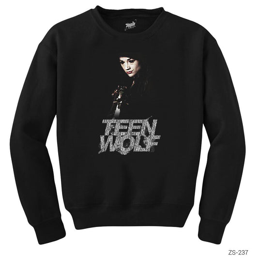 Teen Wolf Allison Siyah Sweatshirt