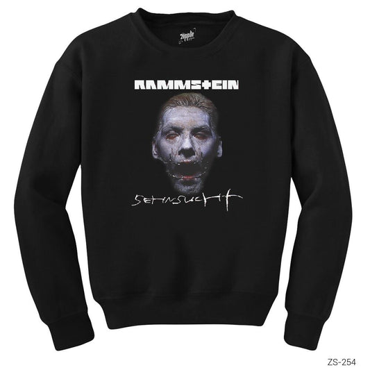 Rammstein Sehnsucht Siyah Sweatshirt