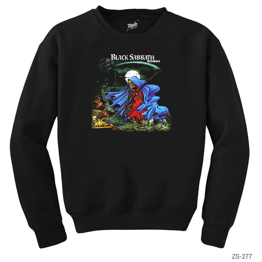 Black Sabbath Forbidden Siyah Sweatshirt