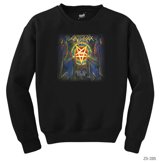 Anthrax Siyah Sweatshirt