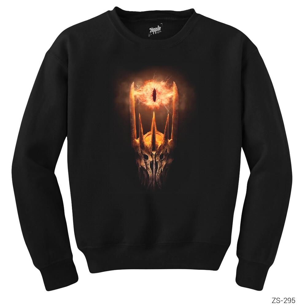 Lord Of The Rings Sauron Siyah Sweatshirt