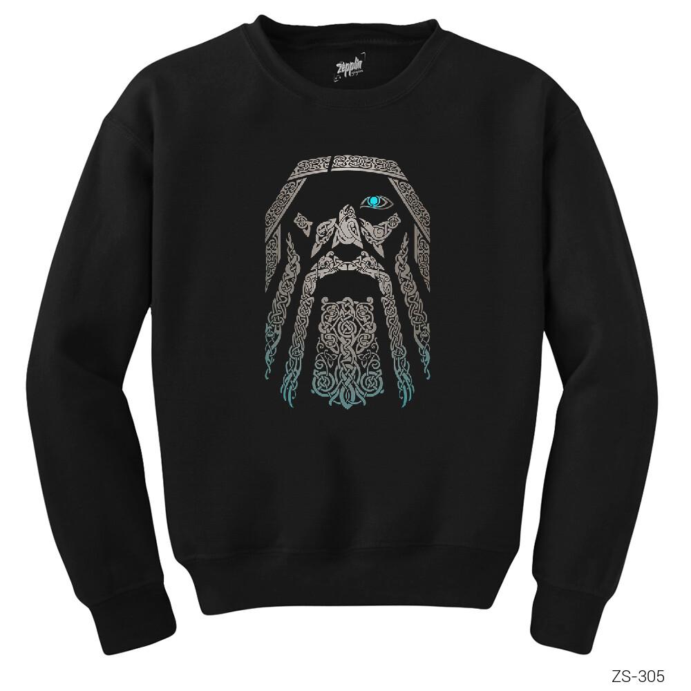 Odin Siyah Sweatshirt