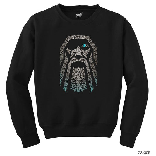 Odin Siyah Sweatshirt