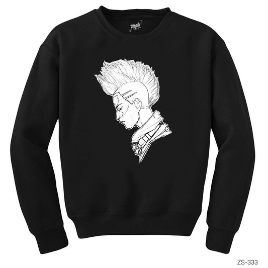 Ekko Siyah Sweatshirt