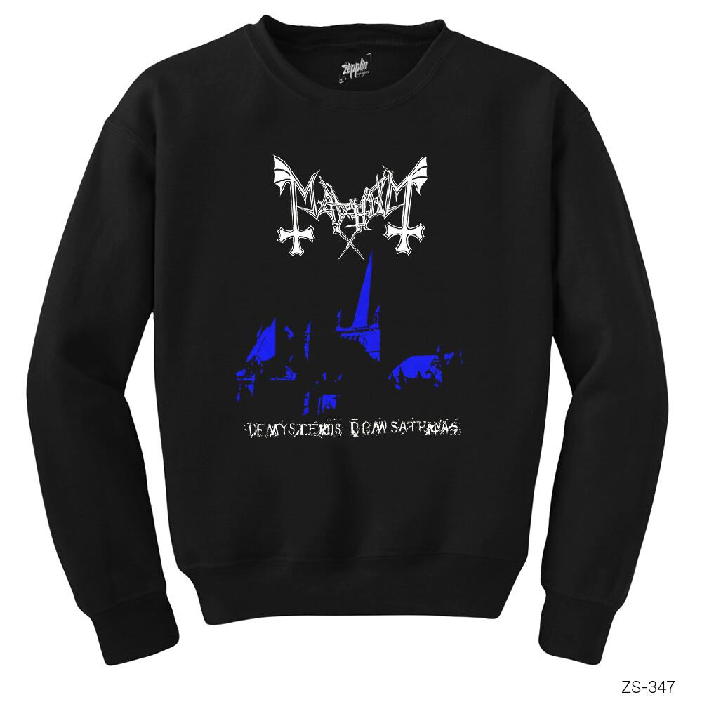 Mayhem De Mysteriis Dom Sathanas Siyah Sweatshirt