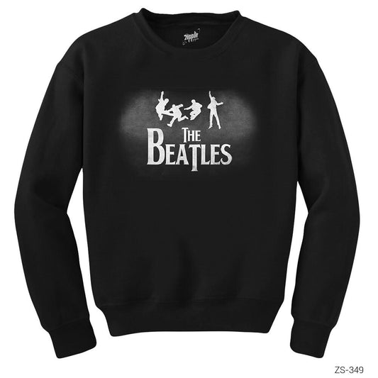 The Beatles Siyah Sweatshirt