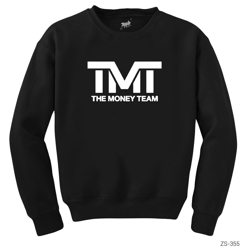 TMT The Money Team Logo Siyah Sweatshirt