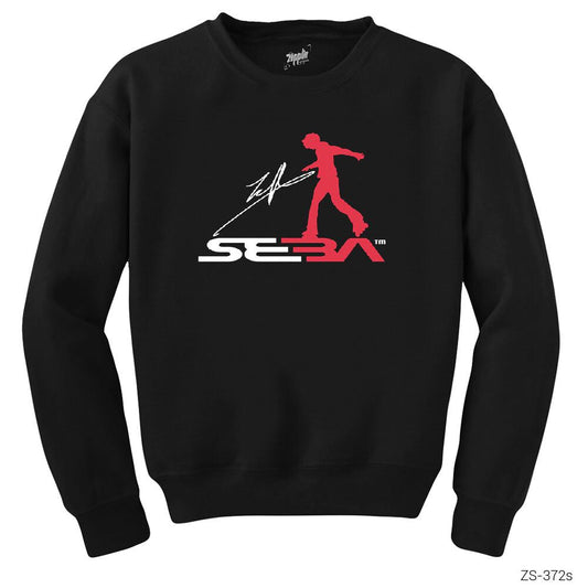 SEBA Logo Siyah Sweatshirt
