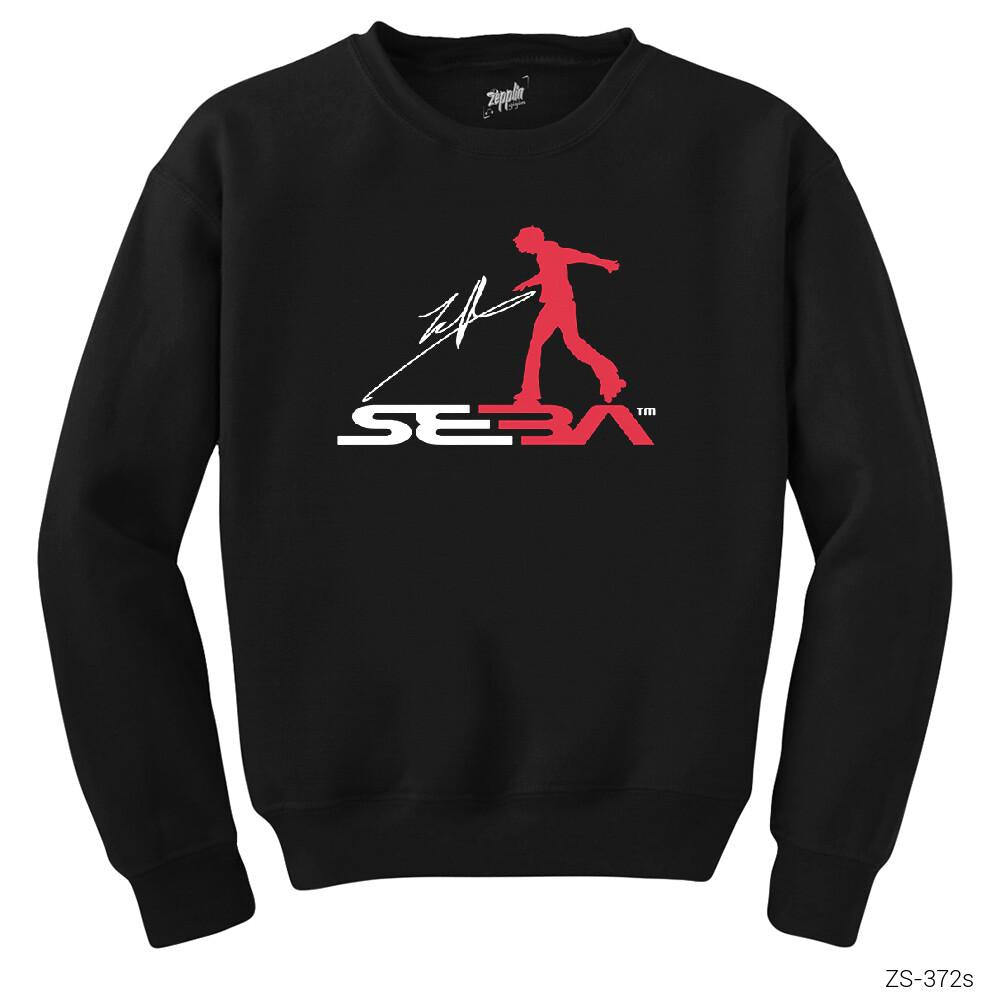 SEBA Logo Siyah Sweatshirt