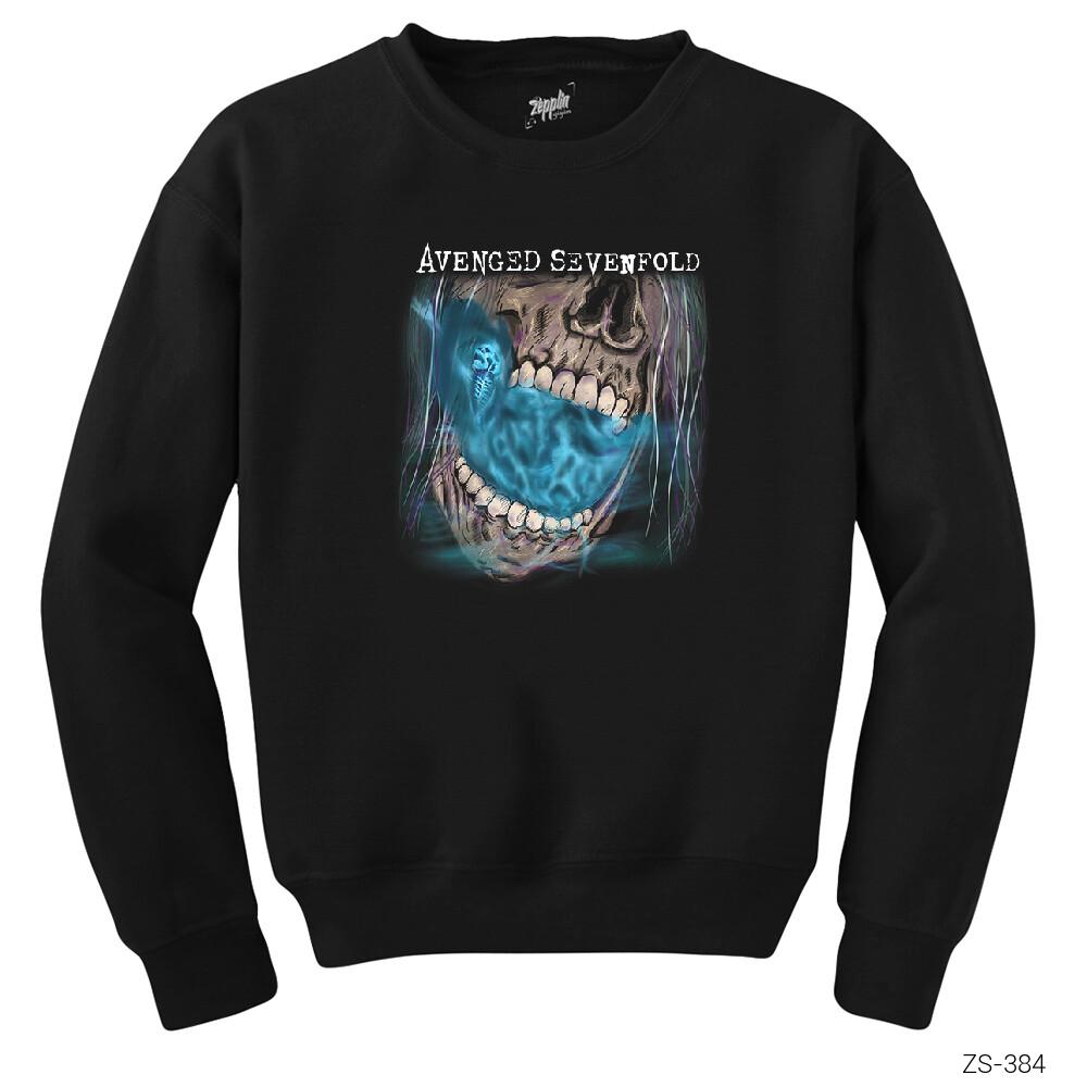 Avenged Sevenfold Cover Siyah Sweatshirt