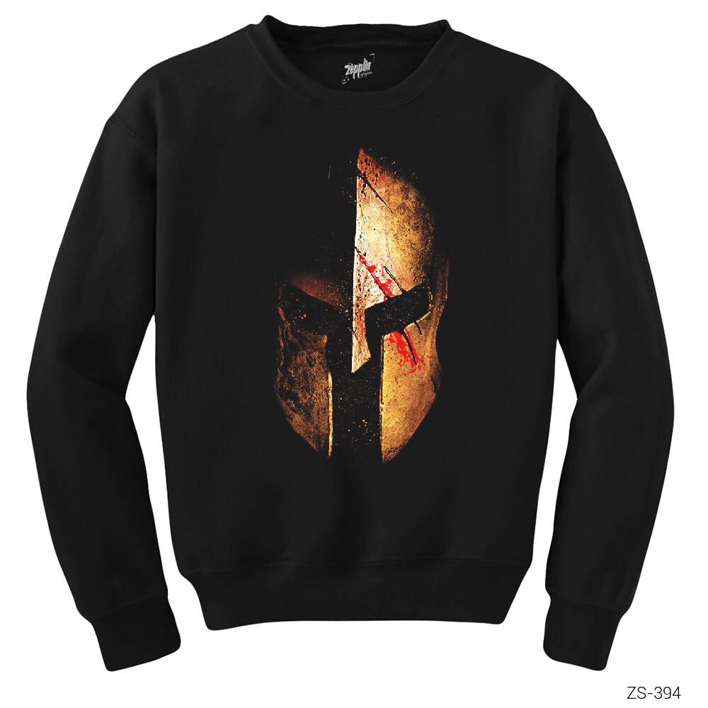 Spartan Helmet Sarı Siyah Sweatshirt