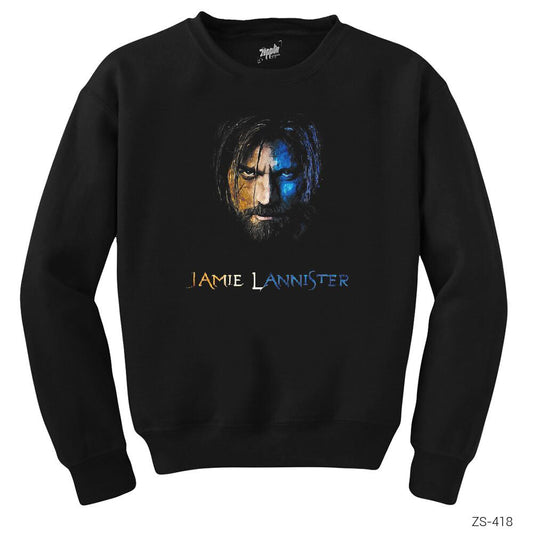 Game Of Thrones Jamie Lannister Siyah Sweatshirt