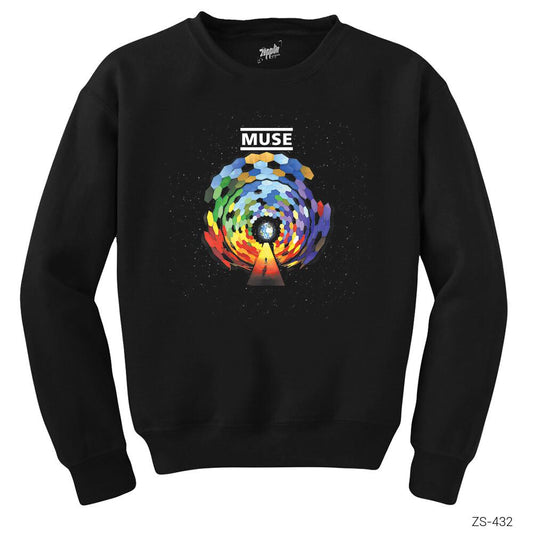 Muse The Resistance Cover Siyah Sweatshirt