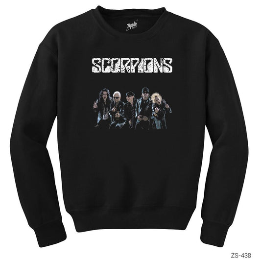 Scorpions Group Siyah Sweatshirt