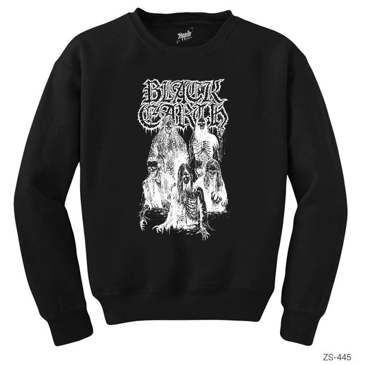 Black Earth Siyah Sweatshirt