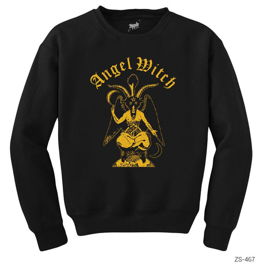 Angelwitch Satan Siyah Sweatshirt