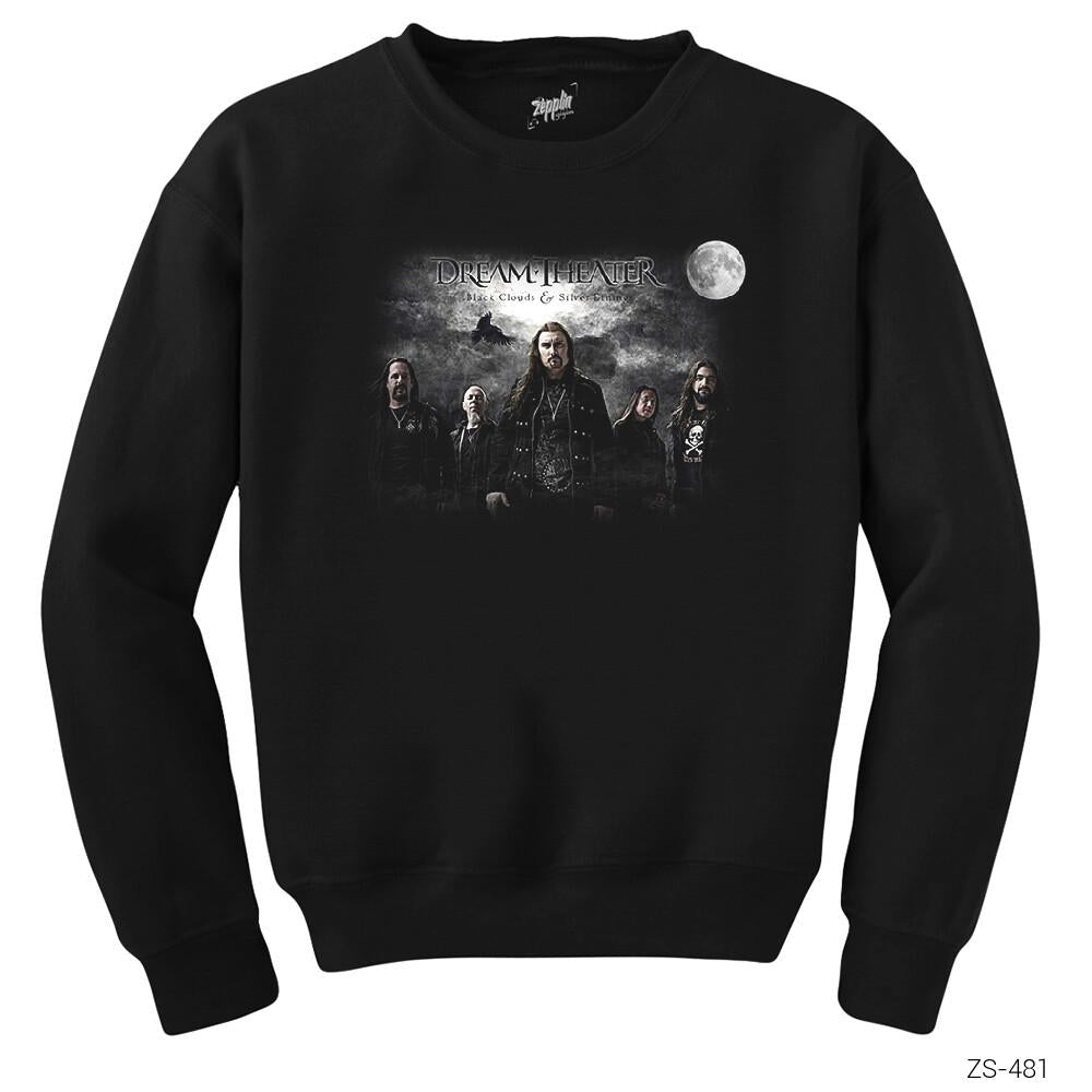 Dream Theater Black Clouds Siyah Sweatshirt