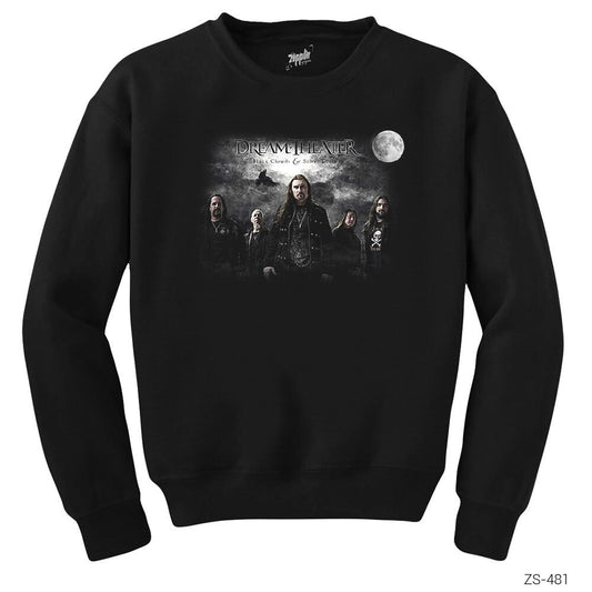 Dream Theater Black Clouds Siyah Sweatshirt