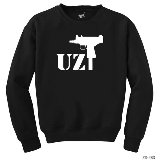 Uzi Underground Siyah Sweatshirt
