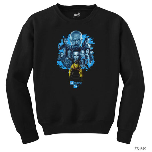 Breaking Bad Family Siyah Sweatshirt