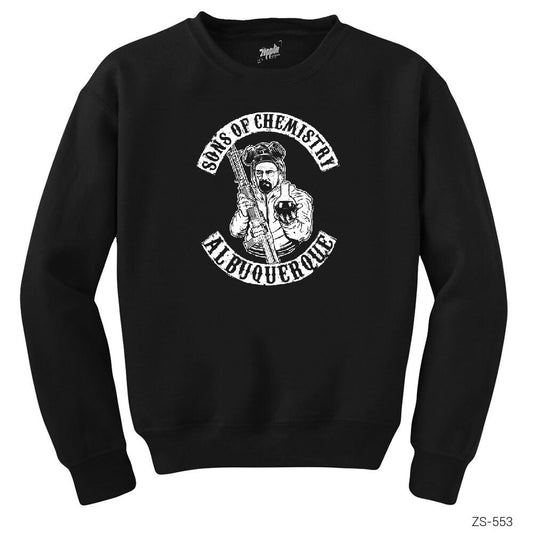 Breaking Bad Son of Chemistry Siyah Sweatshirt