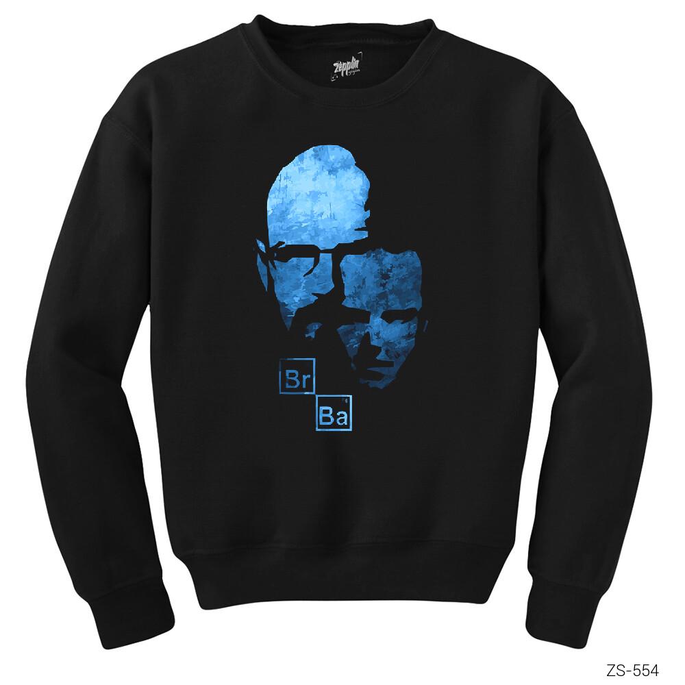 Breaking Bad Blue Sky Walt n Jesse Siyah Sweatshirt