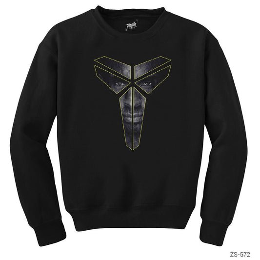 Kobe Bryant Logo 2 Siyah Sweatshirt