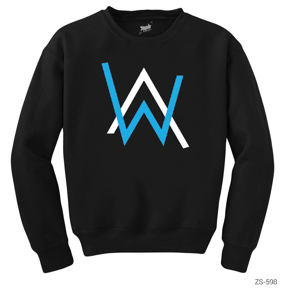 Alan Walker Siyah Sweatshirt