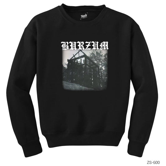 Burzum Aske Siyah Sweatshirt