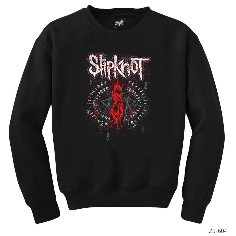 Slipknot Logo Siyah Sweatshirt